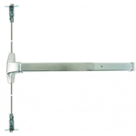 Pamex E912E Narrow Stile Exit Device, Concealed Vertical Rod
