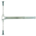  EF912EV/EO3X8-SS Narrow Stile Exit Device, Fire Rated Concealed Vertical Rod