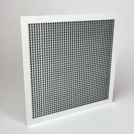 American Louver SG 1/2" Cube at 45° Eggcrate Grille For T-Bar Ceiling