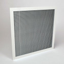  SG-10X10-RTW 1/2" Cube at 45° Eggcrate Grille For T-Bar Ceiling