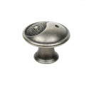 Century 27827-AP Dynasty Round Dresser Knob, 1 3/8" Diameter, Finish - Antique Pewter