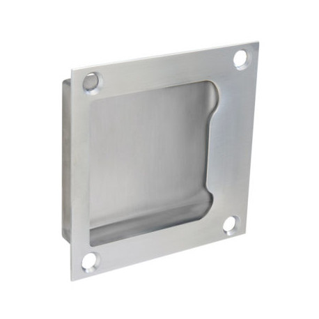 Burns Manufacturing 460S Flush Pull 5"×5" ADA-Surface Mounted in Corners