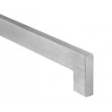  VP843020Dark Bronze Series Square Pull, Narrow Rectangular Bar - Top & Bottom Square Ends