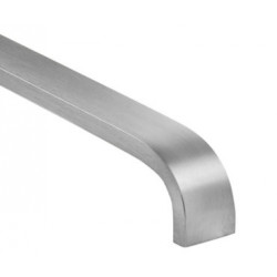 Burns Manufacturing VP 8000 Series Square Pull, Rectangular Bar - Top & Bottom Radius Bends
