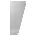  61US28/628LH Shaped Decorative Wrought Push Plate, .050 Thick