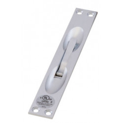 Burns Manufacturing 590 Manual Flush Bolt - Metal Door -UL