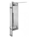  7905US3/605 Non-Handed Self-Latching Top Flush Bolt - Wood Door