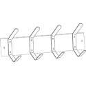  FBPC Utility Hook Strip - 4 Hooks