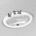 Ceco 578 Oval Lavatory Sink, 19 1/4"x16 1/4"