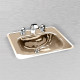 Ceco 581 Rectangular Lavatory Sink 20"x18"