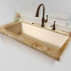 Ceco 741-UM Single Bowl Undermount Kitchen Sink, 43"x19.5"x10"