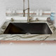 Ceco 754-UM Single Bowl Undermount Kitchen Sink, 33"x19.5"x9"