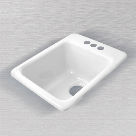 Ceco 729 Self Rimming Vegetable/Bar Sink, 16"x20"x9"