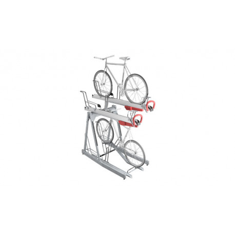 Sport Works VelopA Bike Rack, Two Tier, Easylift Premium ICF, XX bike, Galvanized, Project name