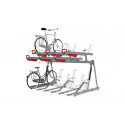 Sport Works VelopA Bike Rack, Two Tier, CapaCITY ICF, XX bike, Galvanized, Project name