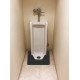 WizKid FMS Antimicrobial Square Nose Floor Mount Urinal Mat