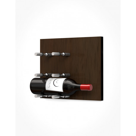 Ultra Wine Racks UFP, Fusion Wine Wall Faceplates, HZ Alum, 1-3 BTL (Storage Cap 3-9)