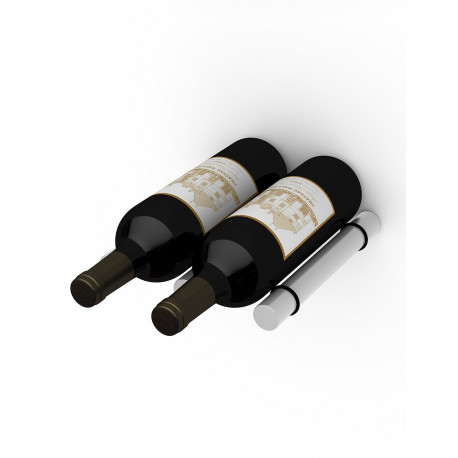 Ultra Wine Racks U107, Ultra Peg XL (Set-2 PEGs) Brushed Aluminum w/Rubber 1/2"x 9" M12