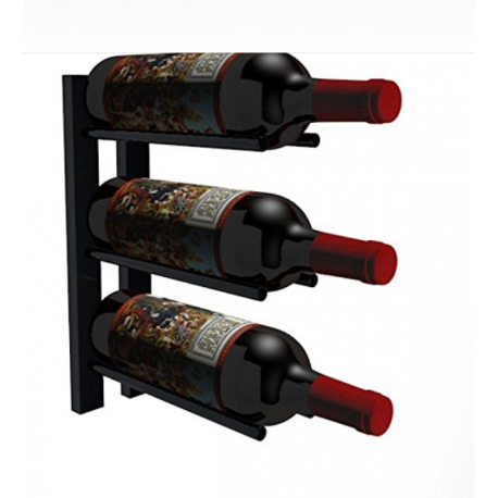 Ultra Wine Racks UWR, Straight Wall Rails Wine Rack
