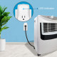 Topgreener TGWF115APM, Heavy-Duty Smart Wi-Fi Plug-in (15A) with Energy Monitoring