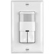 Topgreener TDOS5-JD In-Wall PIR Occupancy/Vacancy Dual Load Motion Sensor Switch, No Neutral Wire Required - White