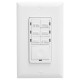 Topgreener HET06-12-W In-Wall Preset Countdown Timer Switch (30 Minutes-12 Hours) - White