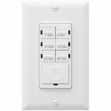 Topgreener HET06A-R-W In-Wall Preset Countdown Timer Switch (1 Minute-30 Minutes) - White