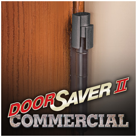 2 Pack Perfect Products Door Saver 2 II Hinge Pin Door Stop Satin Nickel 