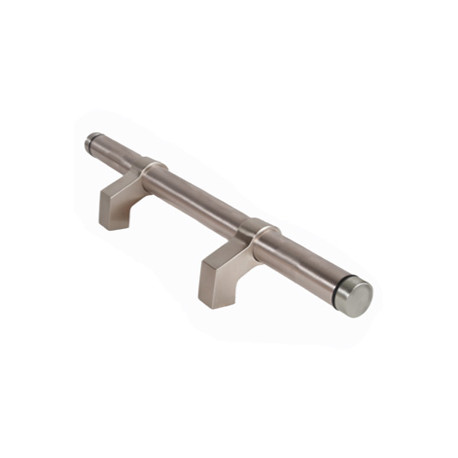 Trimco AP300 Series All-Aluminum Adjustable Pull, 1-1/4" Diameter, Offset Standoff