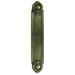 Trimco STANLEY MasterCraft Bronze Push Plate, 3-1/2" x 20-1/2"