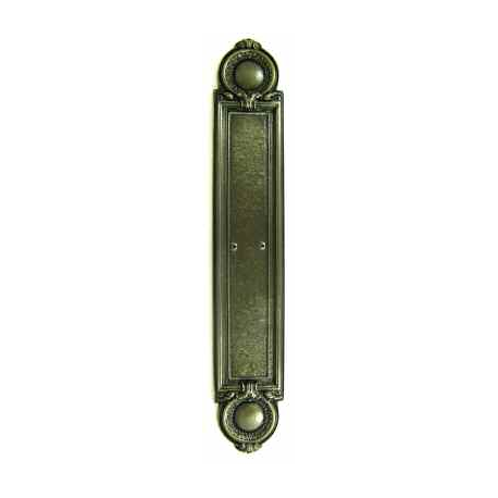 Trimco STANLEY MasterCraft Bronze Push Plate, 3-1/2" x 20-1/2"