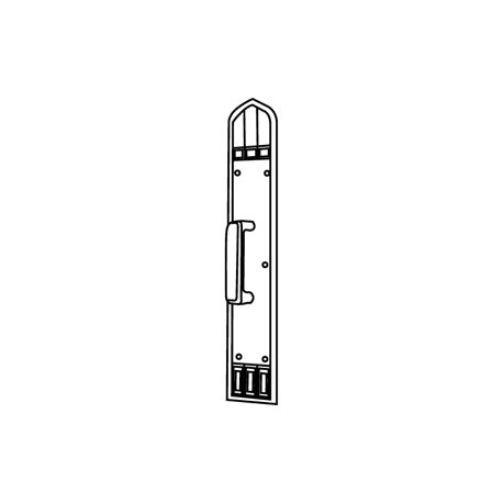 Trimco LAVA-CAIRO Classic Pull Plate, 3-5/8" x 20-1/2"