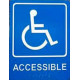 Trimco 751 8" Square - Handicap Signage, Braille