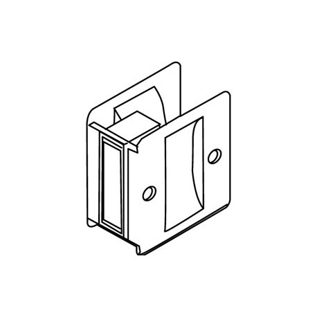 Trimco 1064 Series Pocket Door Pull, Passage