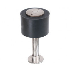Trimco 1209HO Heavy Duty Floor Stop, Hold Open, Satin Stainless Steel
