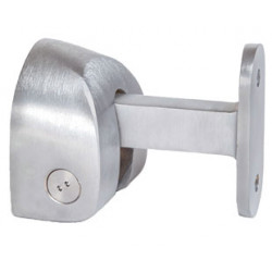 Trimco 1283-4S Adjustre Wall Stop & Holder, Wall Strike