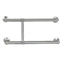Trimco 1662 1" Diameter Push Bar Set – 2 Bars and Grip