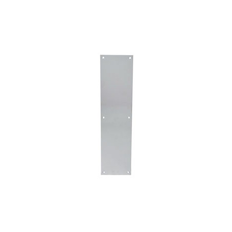 Trimco 1807 1/8" Thick Push Plate, Beveled Top & Bottom