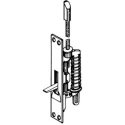 Trimco 3820 Semi-Automatic Flush Bolt, Metal Door