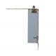 Trimco 3825Lx3815L Semi-Automatic Flush Bolt, Wood Door