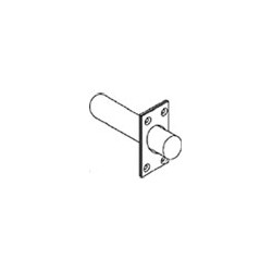 Trimco 3850 Edge Mounted UL Fire Bolt, Satin Stainless Steel