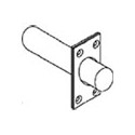 Trimco 3850 Edge Mounted UL Fire Bolt, Satin Stainless Steel