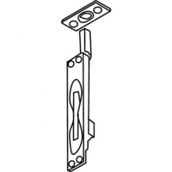 Trimco 3915 Manual Flush Bolt, Metal Door