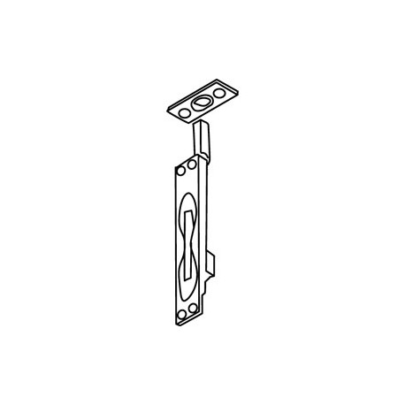 Trimco 3915 Manual Flush Bolt, Metal Door