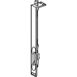 Trimco 3916 Manual Flush Bolt, Tall Wood Door