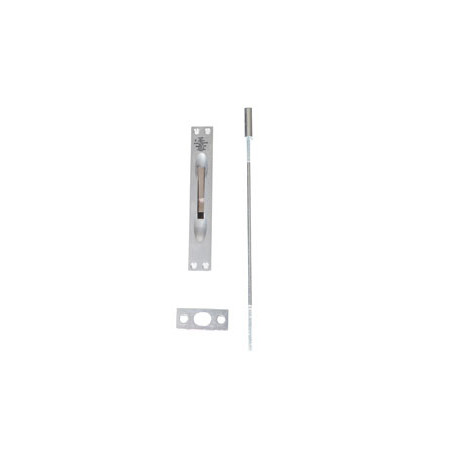 Trimco W3917-12 Manual Flush Bolt, Metal Door, UL, Wrought