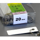 KeyStand 14-MNS 14 Bolted Metal Hook with Number Plate Plus a Sectional as a Memo, Dry Erase and Magnet Board