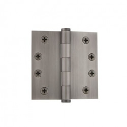 Grandeur Button Tip Heavy Duty Square Corner Hinge, 3.3 mm Thickness