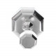 Vicenza PO9002 Archimedes Contemporary Octagon Robe Hook