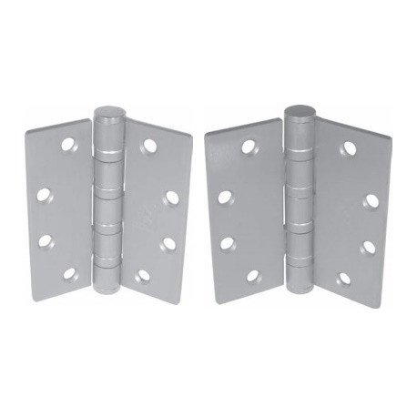 PBB 4B51 5-Knuckle Full Mortise Template Ball Bearing Heavy Wieght Stainless Hinge Finish Satin Stainless